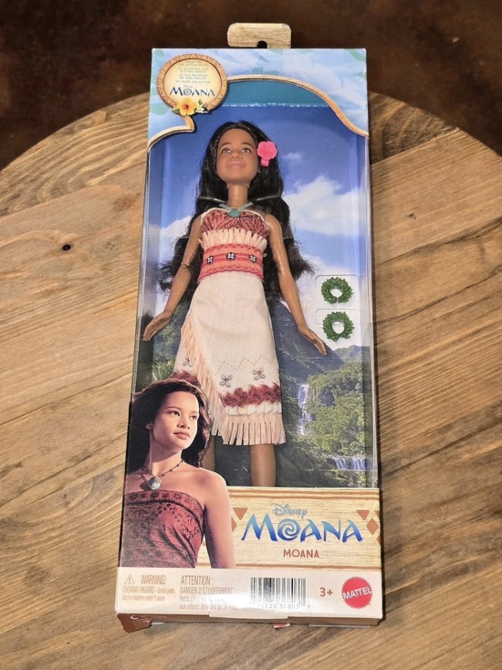 Mattel Disney Moana Live Action Fashion Doll New Sealed JLP16